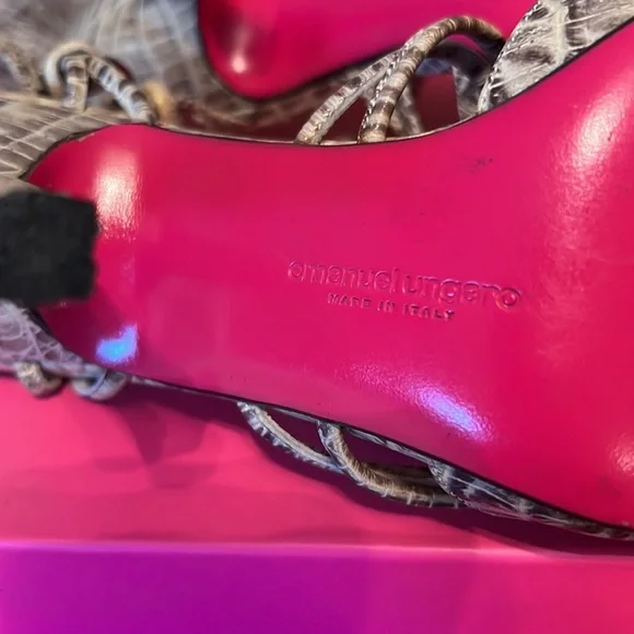 Emanuel Ungaro Heels Vintage y2k - Picture 8 of 9